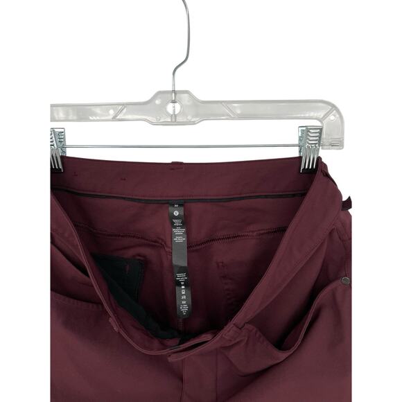 Lululemon ABC Slim Fit Pant Cassis Maroon Size 30 - Picture 7 of 9